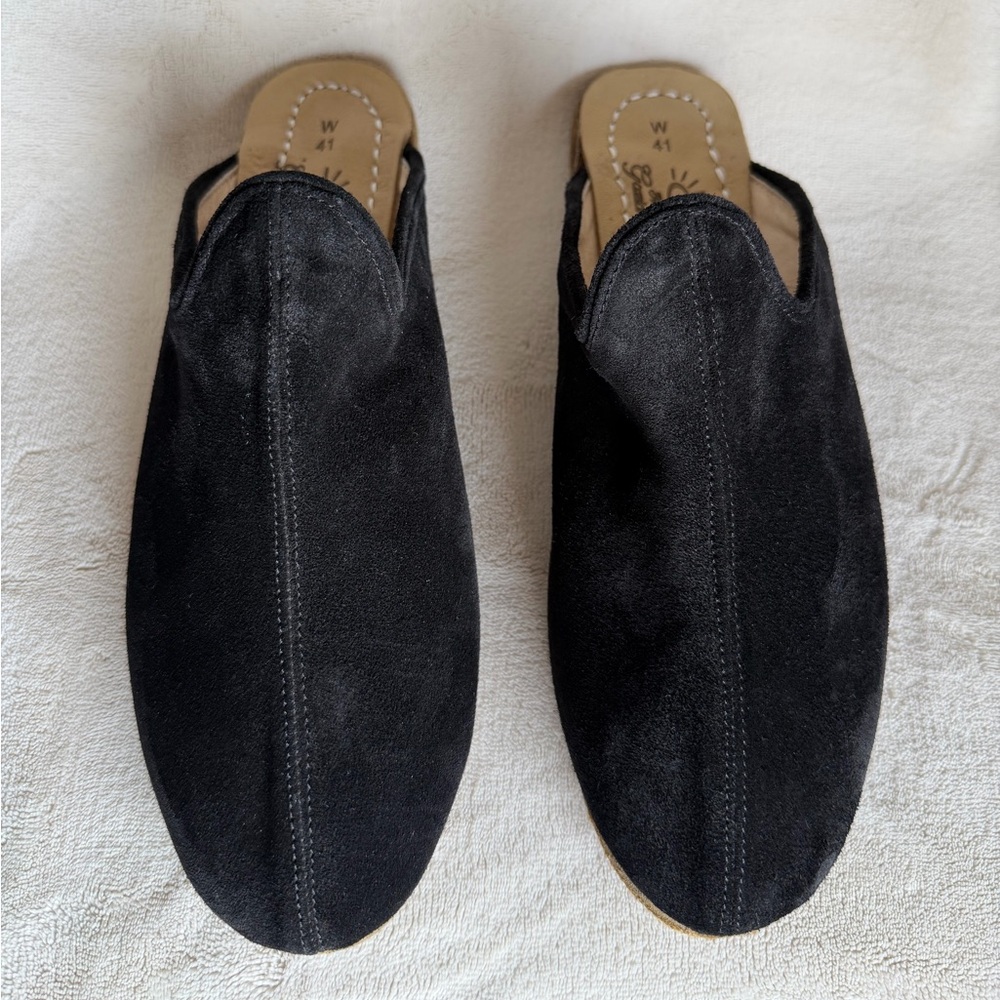 Sabah Soho Suede Baba Mule 41